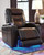Composer Brown Power Recliner/Adj Headrest Composer Brown Power Recliner/Adj Headrest