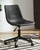 Dorrinson Two-tone 3 Pc. L-desk With Storage, Bookcase, Swivel Desk Chair