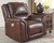 Catanzaro Mahogany Power Recliner/Adj Headrest Catanzaro Mahogany Power Recliner/Adj Headrest