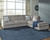 Altari Light Gray Left Arm Facing Sofa 2 Pc Sectional
