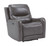 Galahad Smoke Zero Wall Recliner W/pwr Hdrst Galahad Smoke Zero Wall Recliner W/pwr Hdrst