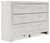 Altyra White Six Drawer Dresser Altyra White Six Drawer Dresser