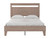 Flannia Gray Queen Panel Platform Bed