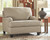 Almanza Wheat 5 Pc. Sofa, Loveseat, Chair And A Half, Ottoman, Accent Ottoman