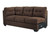 Maier Walnut 3 Pc. Left Arm Facing Sofa 2 Pc Sectional, Ottoman