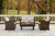East Brook Dark Brown 4 Pc. Lounge Set