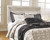 Bellaby Whitewash 7 Pc. Dresser, Mirror, Chest, Queen Panel Headboard With Bolt On Bed Frame, 2 Nightstands