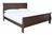 Leewarden Dark Brown California King Sleigh Bed