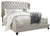 Jerary Gray King Upholstered Bed Tufted Headboard