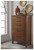Ralene Medium Brown Five Drawer Chest
