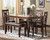 Bennox Brown Dining Room Table Set (Set of 6)