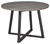 Centiar Black / Gray 5 Pc. Round Dining Room Table, 4 Side Chairs