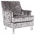 Gloriann Pewter Accent Chair