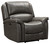 Gaspar Gray Power Recliner/Adj Headrest Gaspar Gray Power Recliner/Adj Headrest