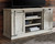 Carynhurst Whitewash Large TV Stand