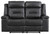 Mcadoo Charcoal Reclining Power Loveseat