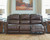 Buncrana Chocolate Power Reclining Sofa With Adj Headrest Buncrana Chocolate Power Reclining Sofa With Adj Headrest