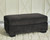 Charenton Charcoal Ottoman