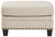 Claredon Linen Ottoman