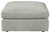 Sophie Gray Oversized Accent Ottoman