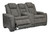 Next-gen Slate Power Reclining Loveseat w/Con/Adj Hdrst