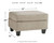 Abney Driftwood Ottoman