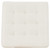 Donlen White Oversized Accent Ottoman