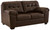 Donlen Chocolate Loveseat Donlen Chocolate Loveseat