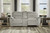 Next-gen Fossil Power Reclining Loveseat/Con/Adj Hdrst