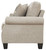 Alessio Sesame Loveseat