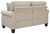 Alessio Sesame Loveseat