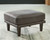 Arroyo Dark Gray Ottoman