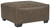 Abalone Chocolate Oversized Accent Ottoman