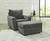 Stairatt Gravel 2 Pc. Chair, Ottoman