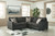 Lucina Charcoal Left Arm Facing Loveseat 2 Pc Sectional