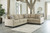 Lucina Quartz 4 Pc. Left Arm Facing Loveseat 3 Pc Sectional, Ottoman