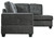 Kitler Smoke Chaise Sectional 2 Pc