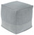 Mabyn Gray Pouf