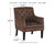 Drakelle Mahogany Accent Chair
