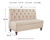 Gwendale Light Beige Storage Bench