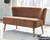 Collbury Cognac Accent Bench