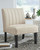 Hughleigh Beige Accent Chair