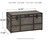 Amsel Gray Storage Trunk
