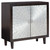 Ronlen Brown / Silver Finish Accent Cabinet