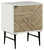 Dorvale White / Brown Accent Cabinet