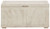 Ryker Distressed White Storage Trunk