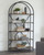 Galtbury Brown / Black Bookcase