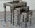 Larkendale Metallic Gray Accent Table Set (Set of 3)
