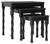 Dasonbury Black Accent Table Set (Set of 3)