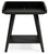 Blariden Metallic Gray Accent Table